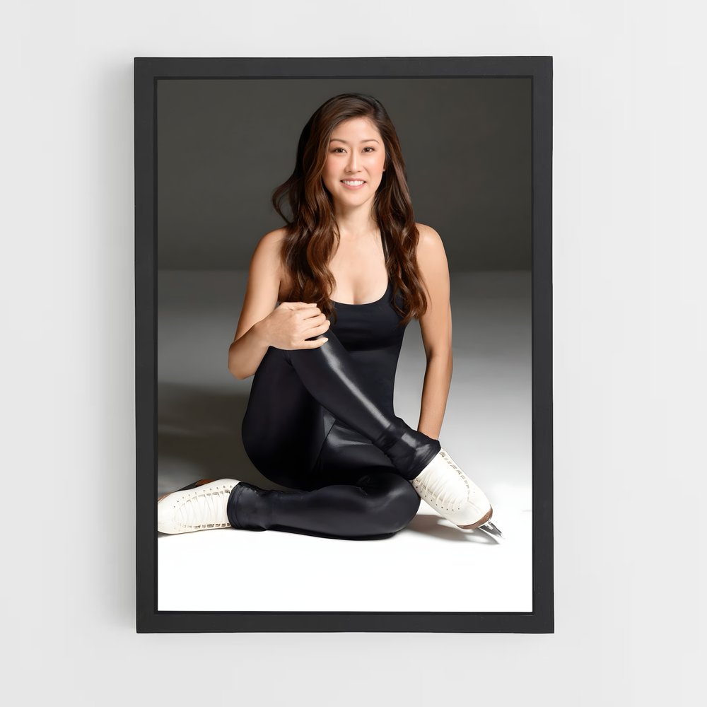 Poster Kristi yamaguchi – affiche Patinage artistique (vue 2)